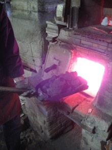 コークスを入れる